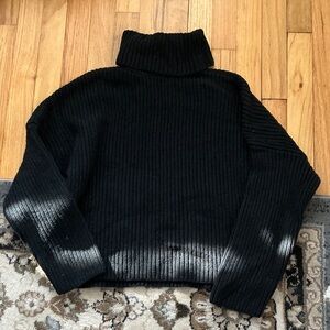 Abercrombie & Fitch Black Turtleneck Sweater